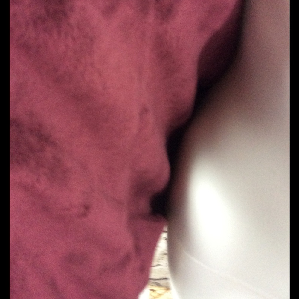 The North Face Women's Burgundy Softshell Hooded Jacket - Picture 3 of 4